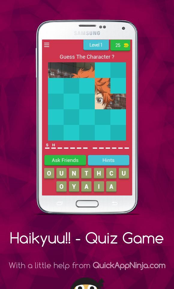 Guess Haikyuu!! Characters - Q_playmods.net