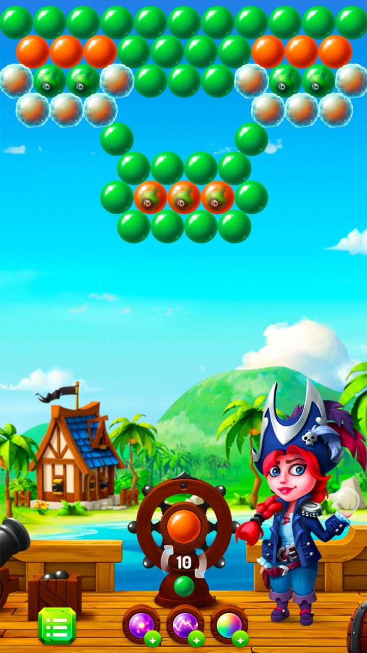 Pirates Bubble Shooter_playmods.net
