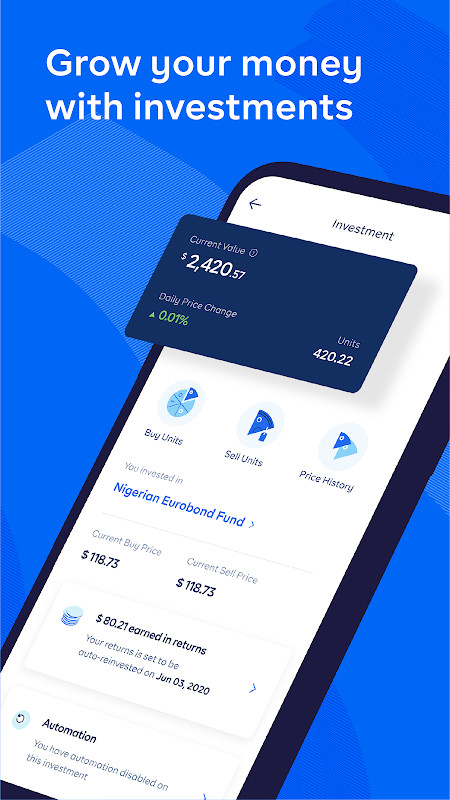 Cowrywise: Save & invest money_playmods.net