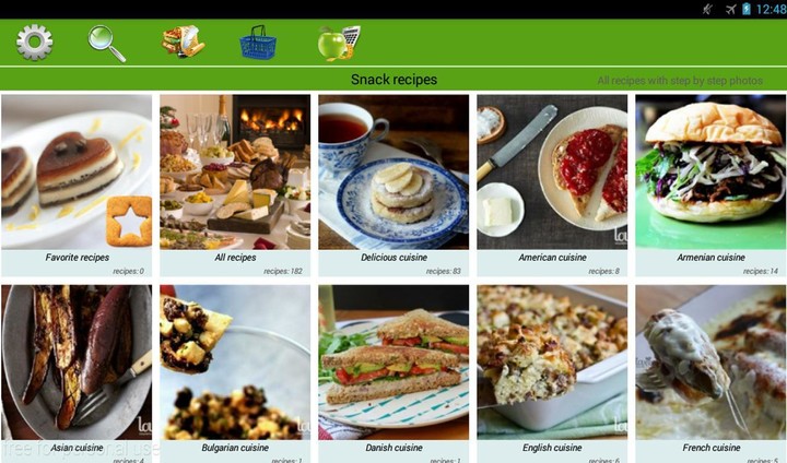 Snack recipes_playmods.net