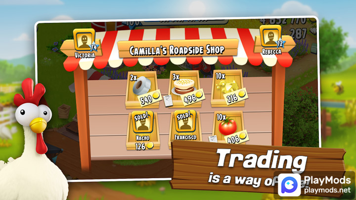 Hay Day(Unlimited Money) screenshot image 2_playmods.net