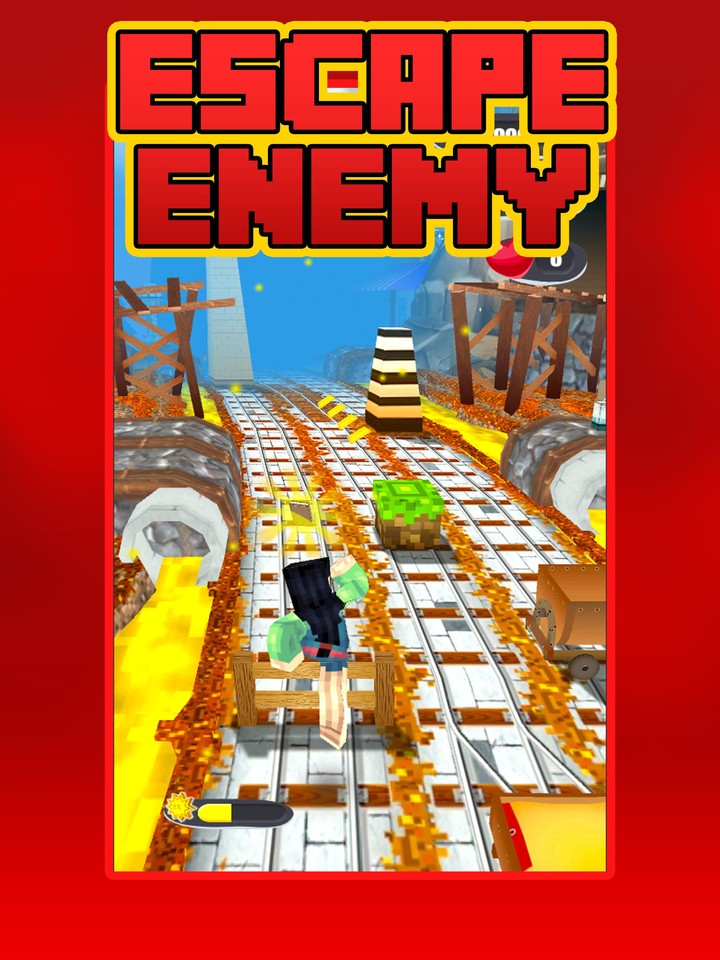 3D Craft Run Mulan_playmods.net