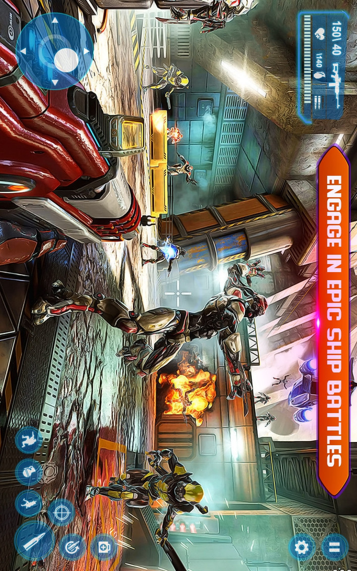 Sci-Fi Cover Fire – 3D Offline Shooting Games(MOD)_playmods.net