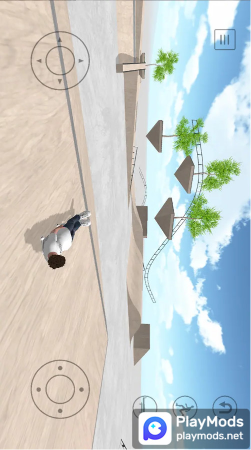 Skate Space(Unlimited Money) screenshot image 2_playmods.net