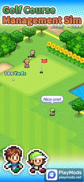 Forest Golf Planner(Unlimited Money) screenshot image 1_playmods.net