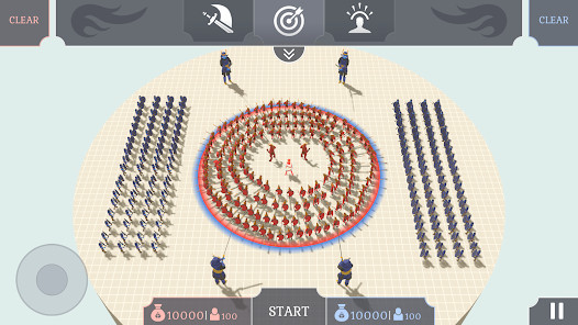 Fun Battle Simulator(Ad-free and rewarded) screenshot image 4_playmods.net