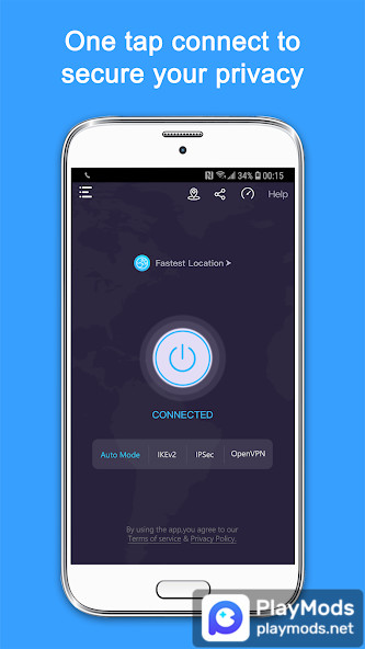 VPN - Super Unlimited Proxy(Premium Unlocked) screenshot image 1_playmods.net