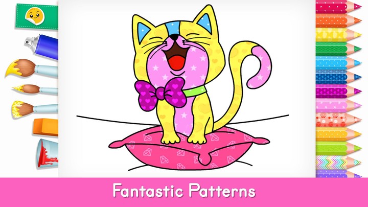 Coloring Games for Kids -Tashi_playmods.net