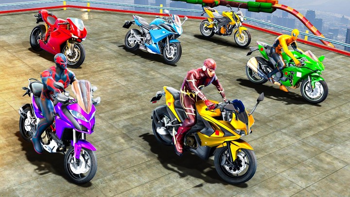 Super Hero Game - Bike Game 3D_playmods.net