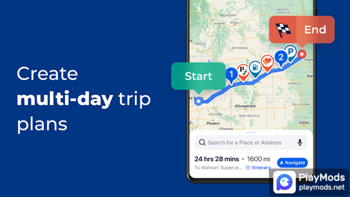 Trucker Path: Truck GPS & Fuel(Premium Unlocked) screenshot image 5_playmods.net