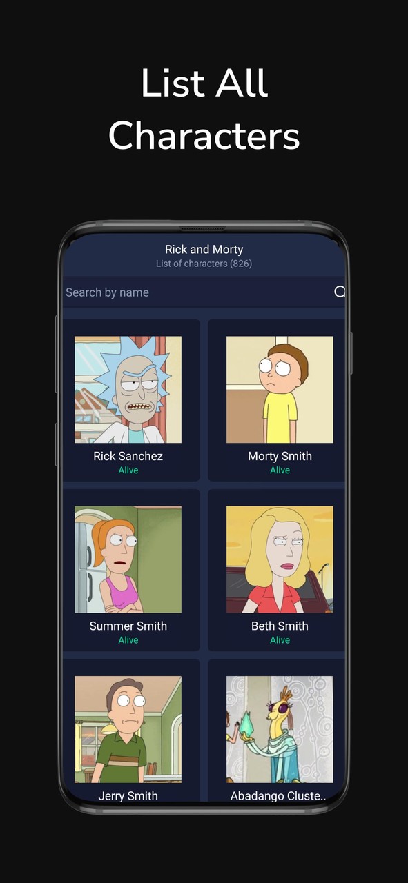 Rick and Morty Characters_playmods.net