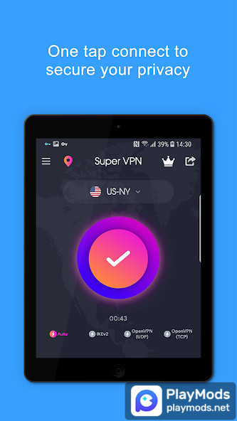 VPN Proxy Speed - Super VPN(PRO/Premium Unlocked) screenshot image 5_playmods.net