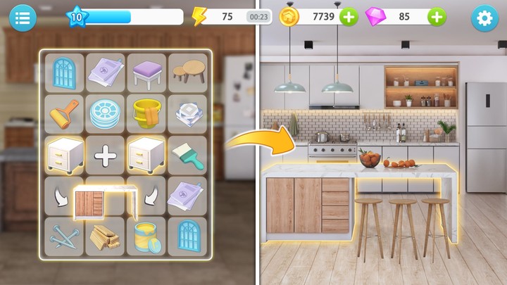 Merge Home Master(Unlimited Coins) screenshot image 8_playmods.net