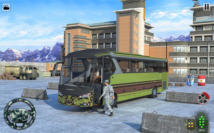 Army Coach Bus Driving Sim 3D_playmods.net
