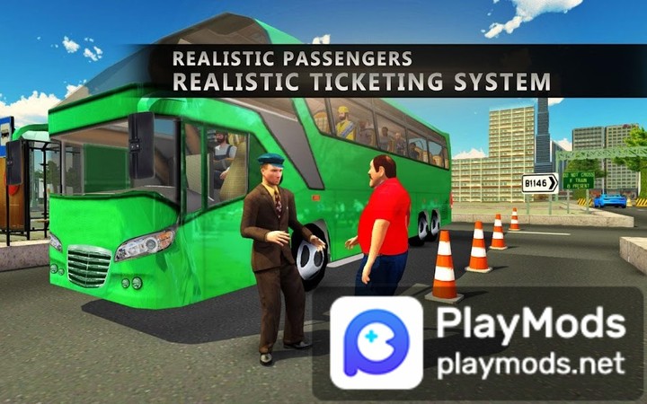City Bus Driving Public Coach(Unlimited money) screenshot image 1_playmods.net