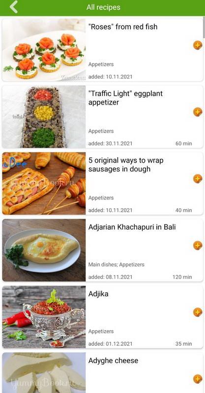 Snack recipes_playmods.net
