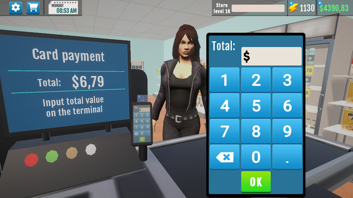 Supermarket Manager Simulator(Unlimited gold coins) screenshot image 4_playmods.net