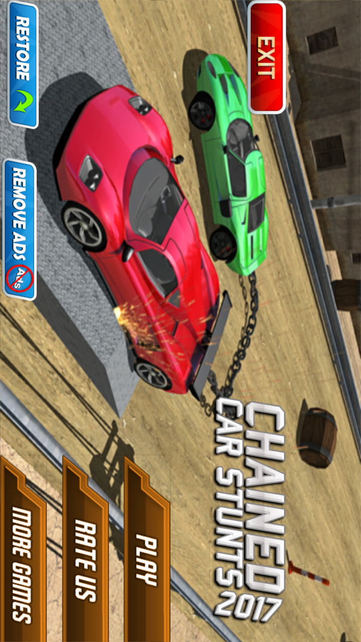 连锁汽车崩溃不可能的驾驶游戏2017(mod) screenshot image 1_playmods.net