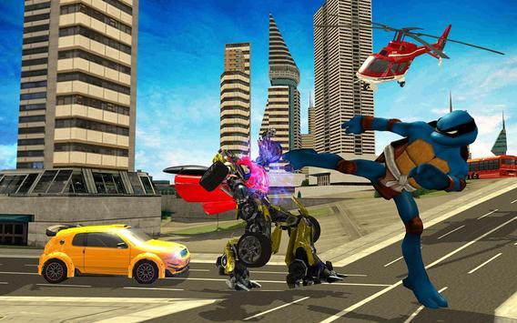 Monster Turtle hero Vs Captain: Robot Battle APK(Unlocked) screenshot image 9_playmods.net