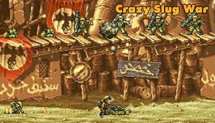 Crazy Slug War_playmods.net