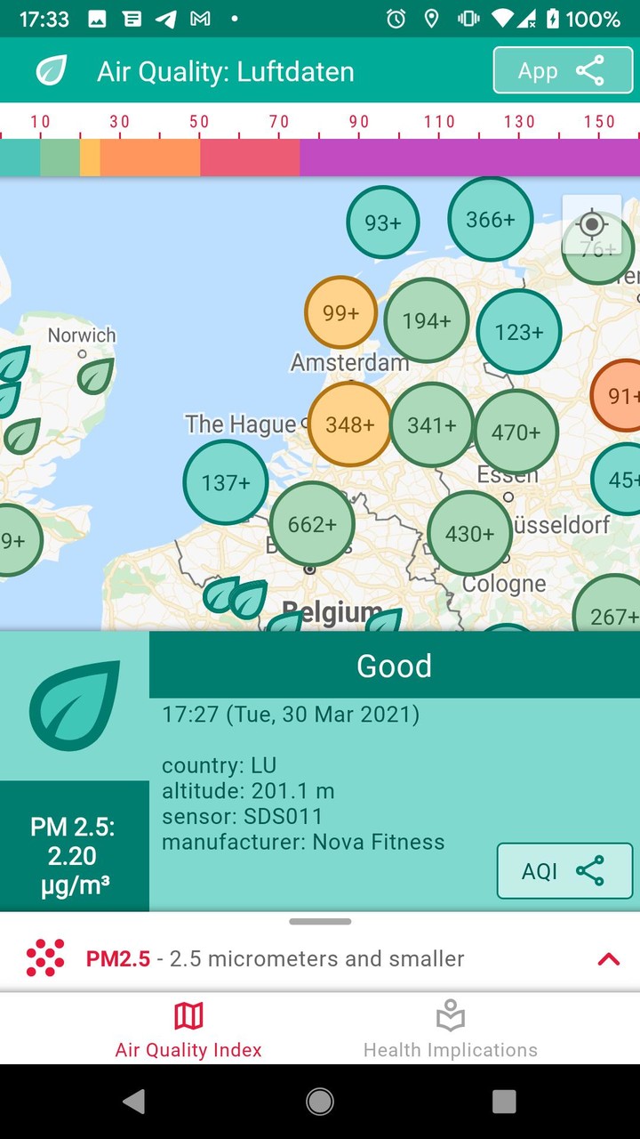Air Quality and Pollution: Luftdaten_playmods.net