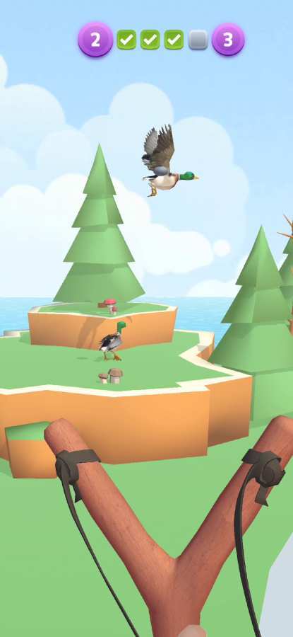 Sling Birds 3D Hunting Game(no watching ads to get Rewards)_playmods.net
