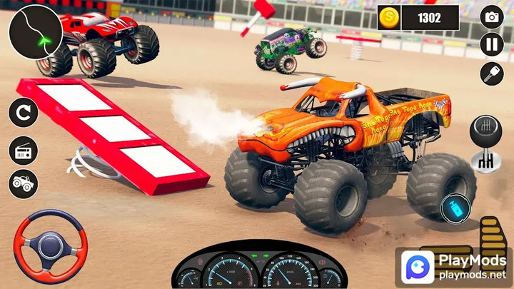 Monster Truck Demolition Crash(unlimited money) screenshot image 3_playmods.net