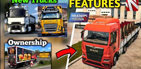 Truckers of Europe 3 - Trailer Ownership & New Truck & Construction Site Info - playmods.net