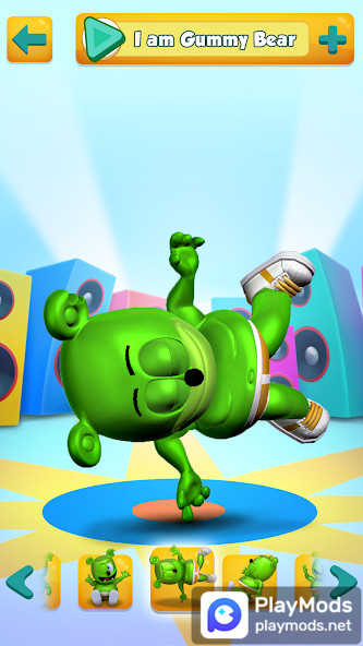 Talking Gummy Bear Kids Games(No Ads) screenshot image 5_playmods.net