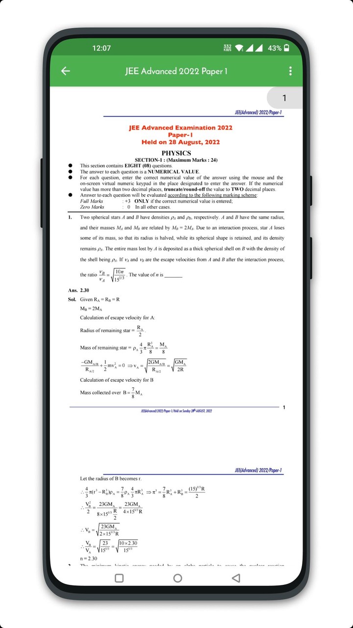 JEE Advanced Solved Papers_playmods.net