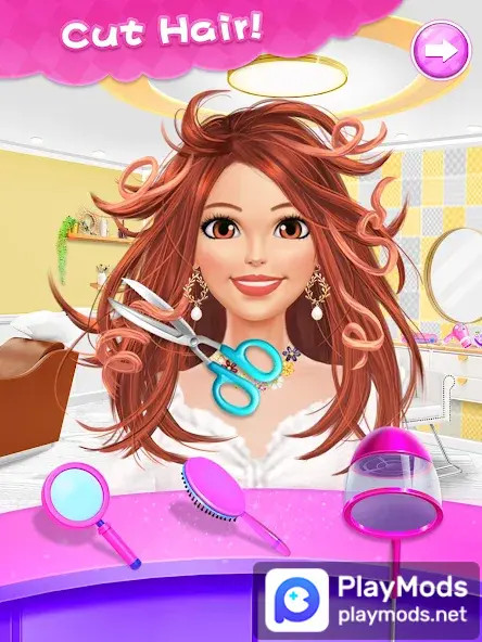 Makeover Games: Makeup Salon‏(لا اعلانات) screenshot image 3_playmods.net