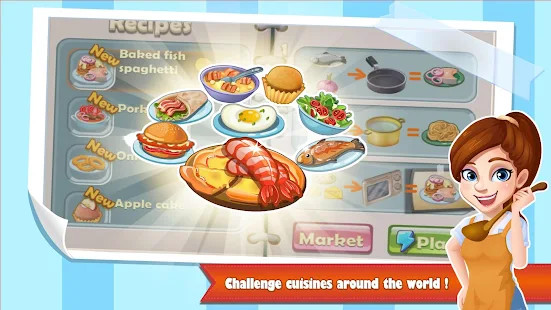 Chef Fever: Crazy Kitchen Restaurant Cooking Games(mod) screenshot image 11_playmods.net