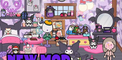 Toca Life World Mod Apk v1.54 New Update: Get Sanrio Style House For Free - playmods.net