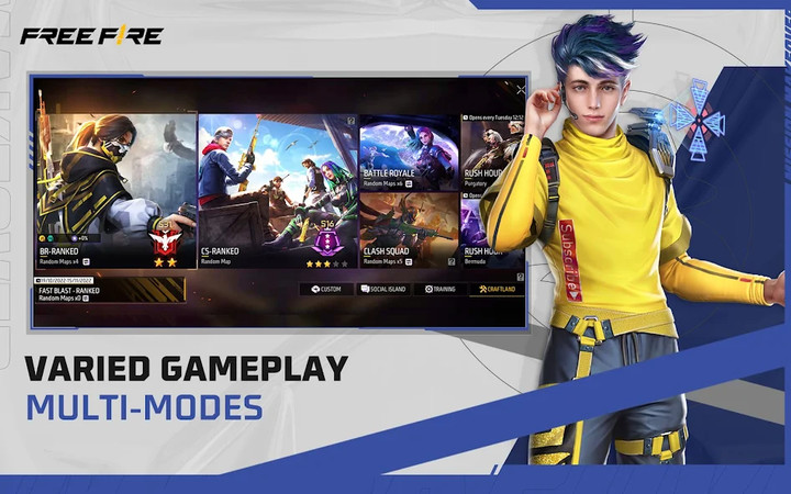 Garena Free Fire: Booyah Day(Mod menu) screenshot image 4_playmods.net