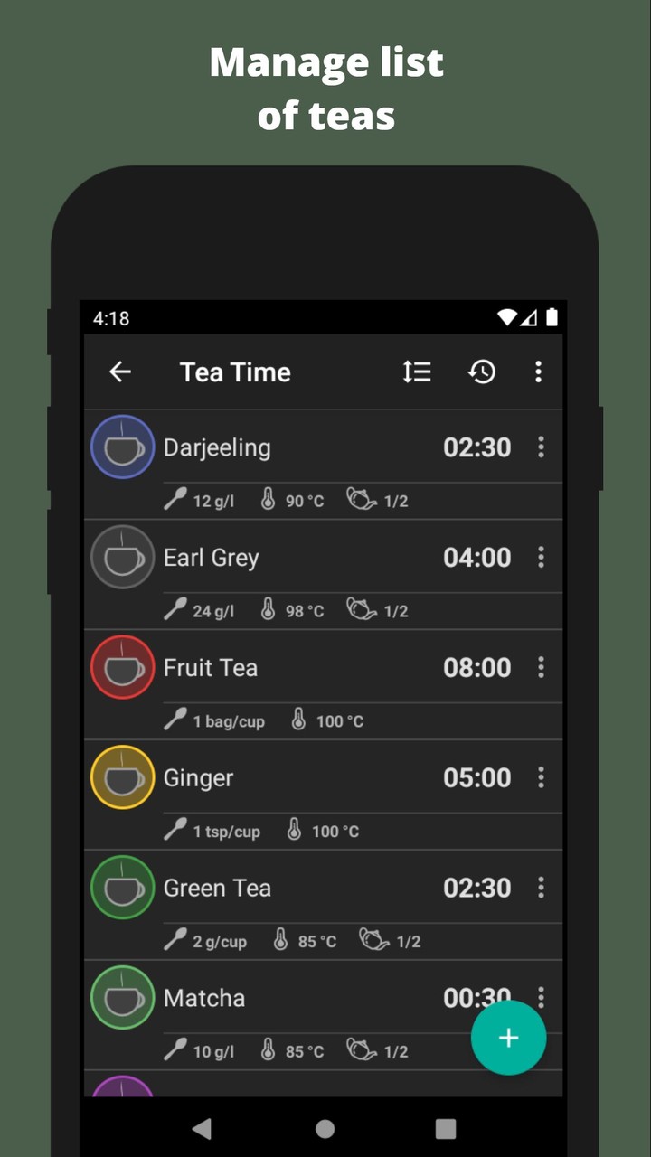Tea Time -Minuterie de cuisine_playmods.net