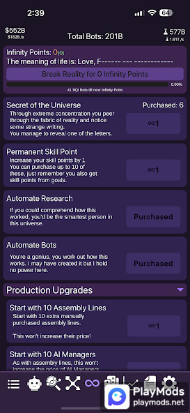 Idle Dyson Swarm(Unlimited Resources) screenshot image 4_playmods.net