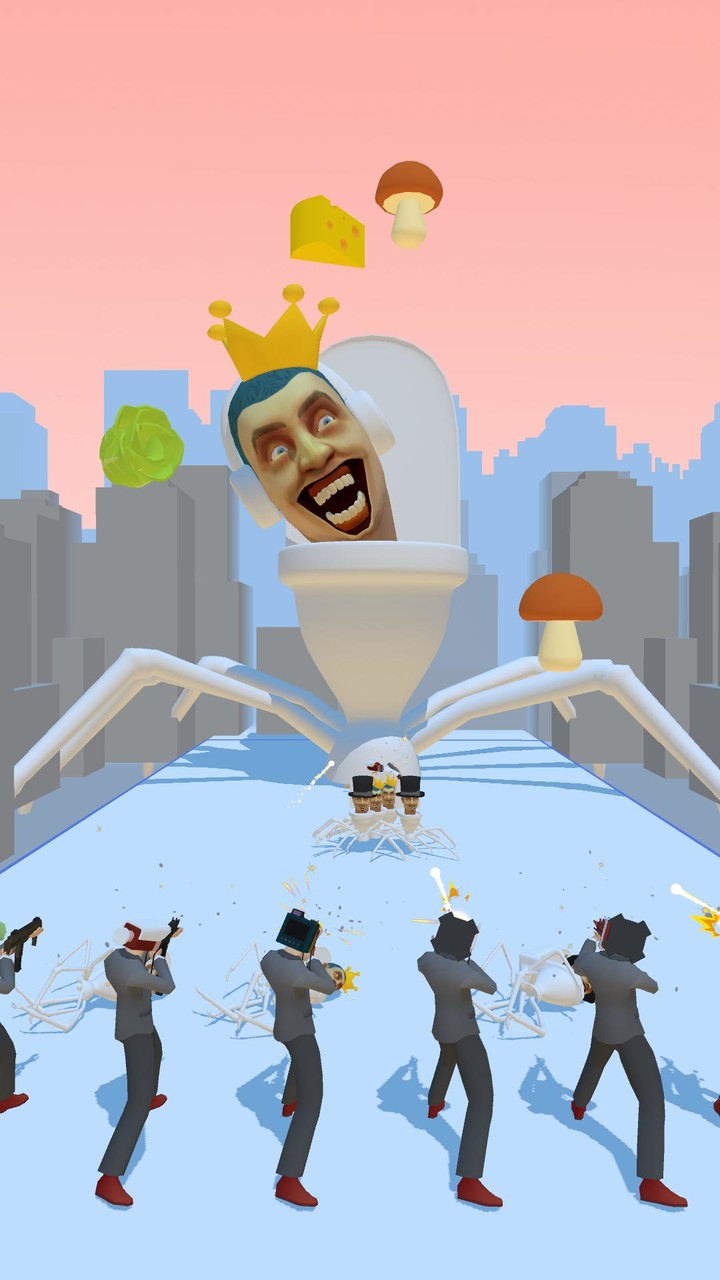 Skibydy Runner: Toilet Battle_playmods.net