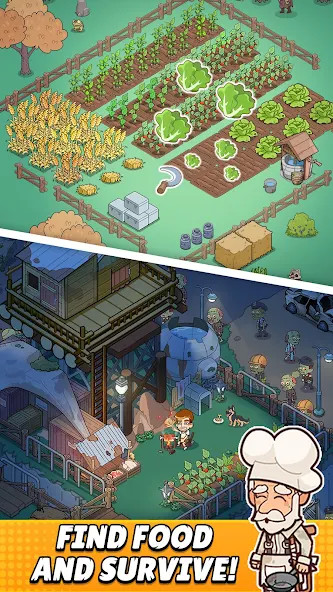 Mini Survival: Zombie Fight(Free Shopping) screenshot image 5_playmods.net