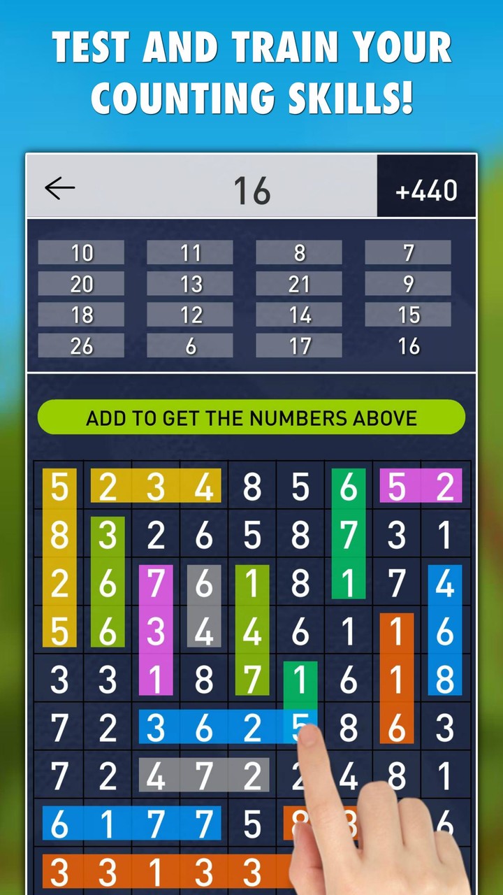 Hidden Numbers Math Game_playmods.net