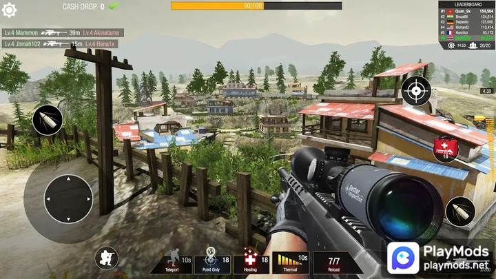 Sniper Warrior: PvP Sniper(No ads) screenshot image 5_playmods.net