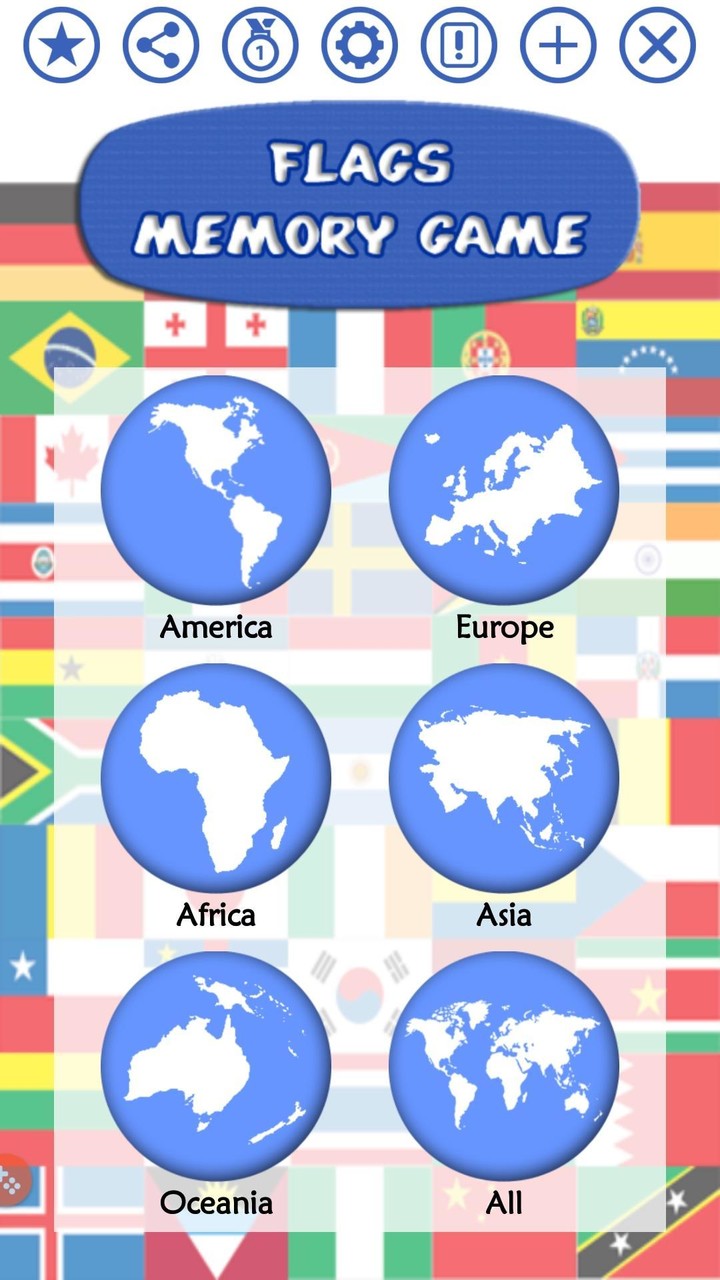 Flags Memory Game_playmods.net