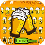 Cheers Beer Keyboard Theme_playmods.net