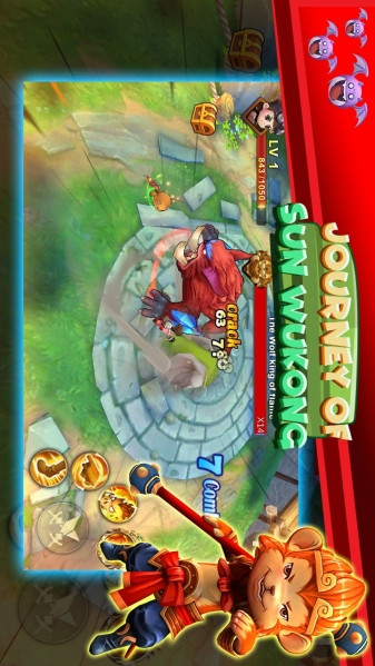 孙悟空之旅破解版(mod) screenshot image 1_playmods.net