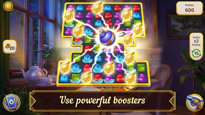 Martha's Mystery: Match-3_playmods.net