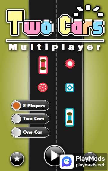 2 Cars Multiplayer(No Ads) screenshot image 2_playmods.net