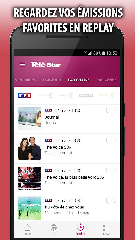 TéléStar - programmes & actu TV_playmods.net