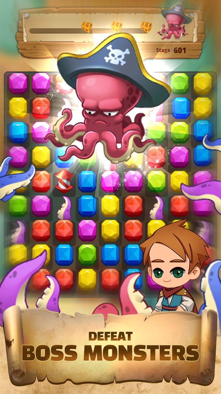 Treasure Island Match 3_playmods.net