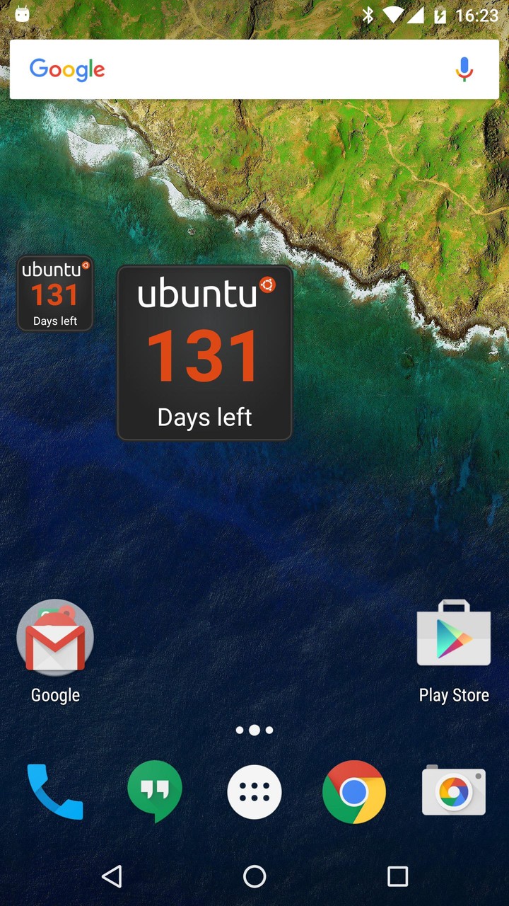 Ubuntu Countdown Widget_playmods.net