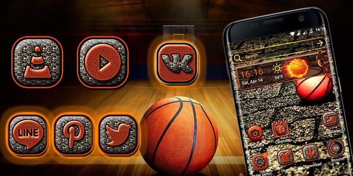 Street Ball Launcher Theme_playmods.net