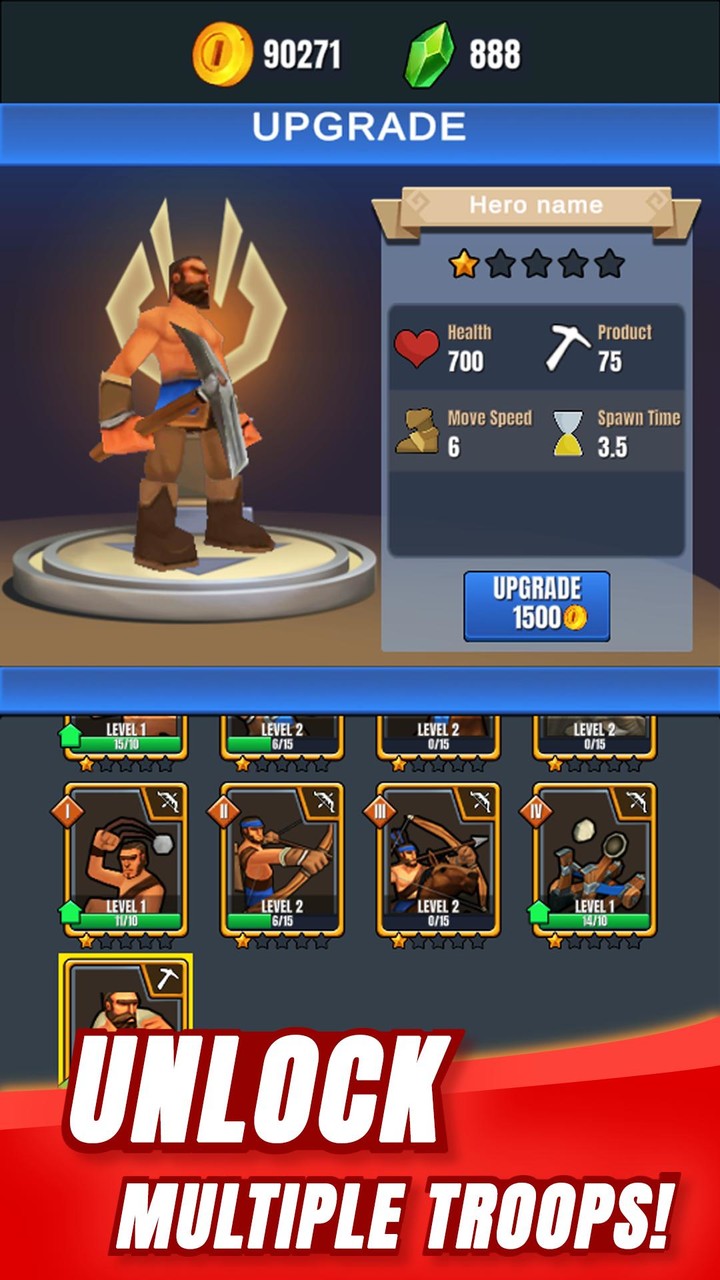 Empire Clash: Tactical Battle (Unlimited money)_playmods.net